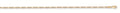 Y/G Rhodium Plated Figaro Anklet