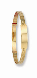 Y/G D/C Expandable ID Baby Bangle