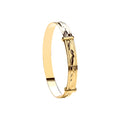 Y/G D/C Expandable Baby Bangle