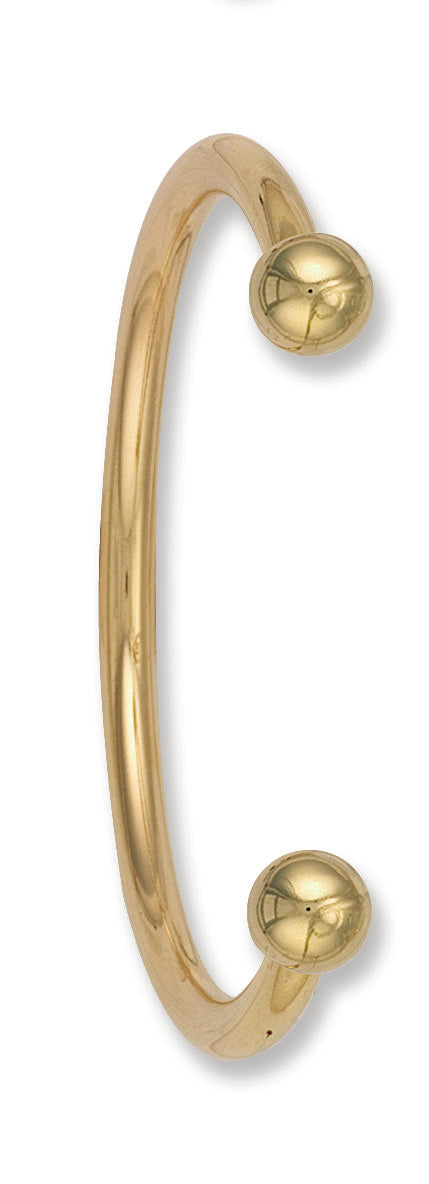 Y/G Ladies / Gents 5mm Solid Torque Bangle