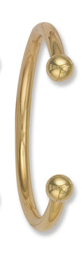 Y/G Gents 6mm Torque Solid Bangle