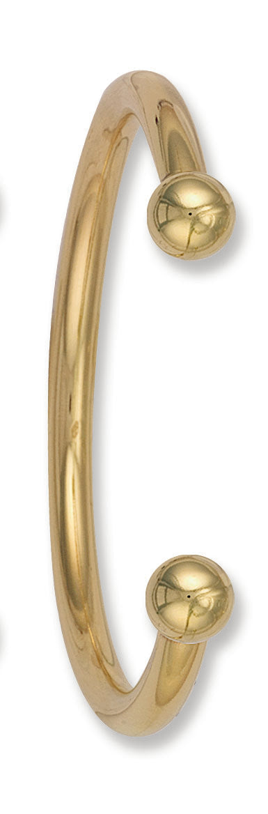Y/G Gents 6mm Torque Solid Bangle