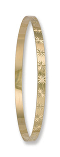 Y/G 4mm D/C Slave Bangle