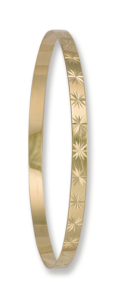 Y/G 4mm D/C Slave Bangle