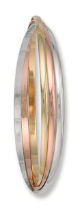 YW & R/G 3mm Russian Wedding Bangle