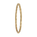 Y/G Twisted Hollow Bangle