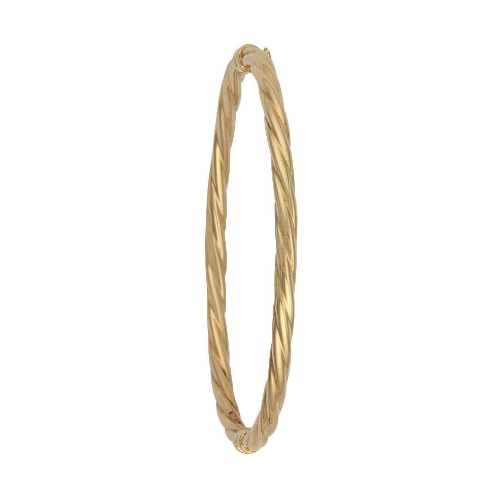Y/G Twisted Hollow Bangle