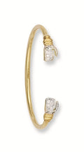 Y/G Baby Cz Boxing Glove Bangle