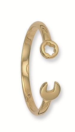 Y/G Baby Spanner Bangle