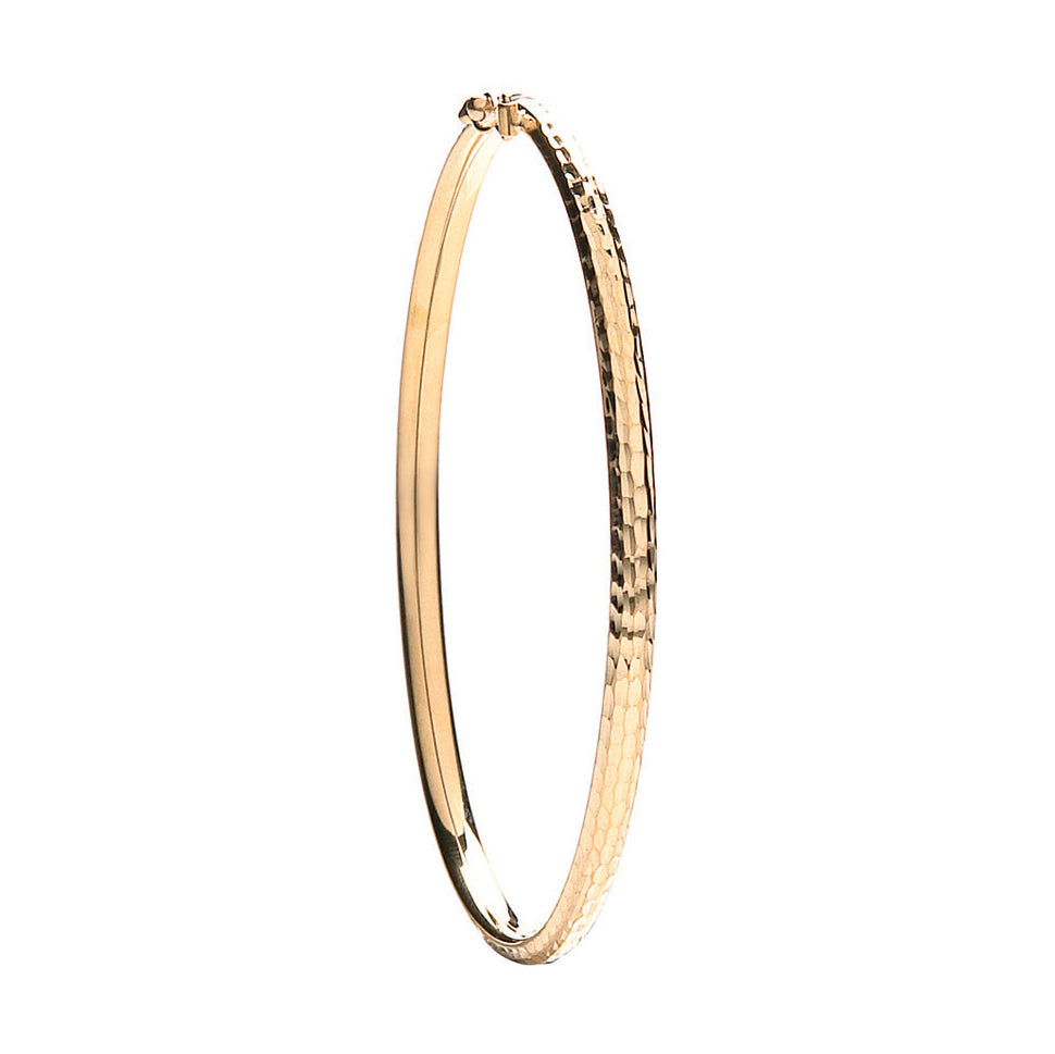 Y/G D/C Fancy Bangle