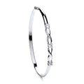 W/G Cz Bangle