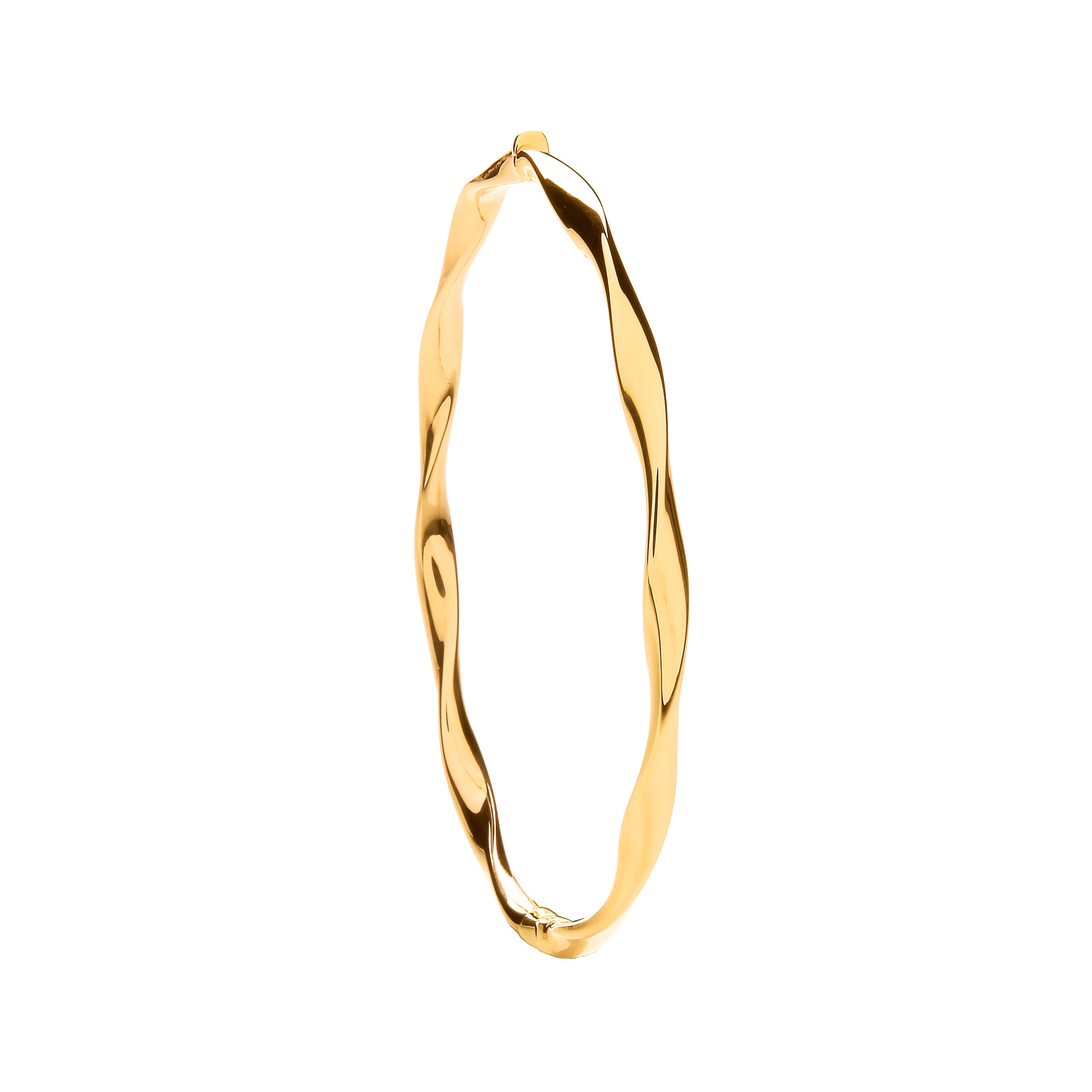 Y/G Hollow Twist Ladies Bangle