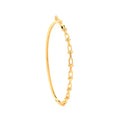 Y/G Bike Lock Link Ladies Bangle