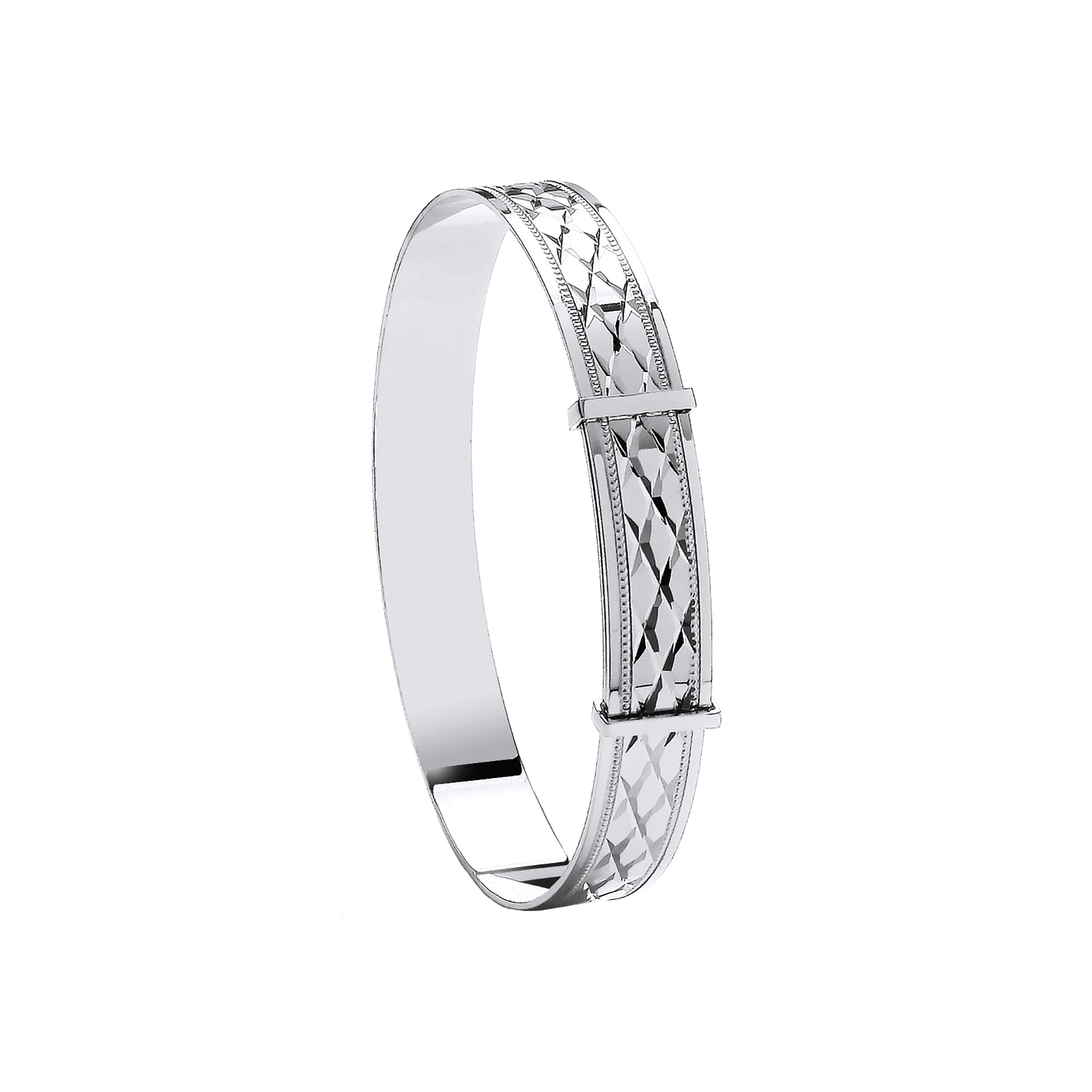 W/G D/C Expandable Baby Bangle