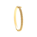 Y/G Rope Chain 5.3mm Hollow Bangle