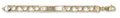 Y/G Plain & Bark Casted Curb Baby ID Bracelet