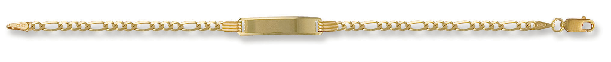 Y/G Baby/Ladies Figaro ID Bracelet