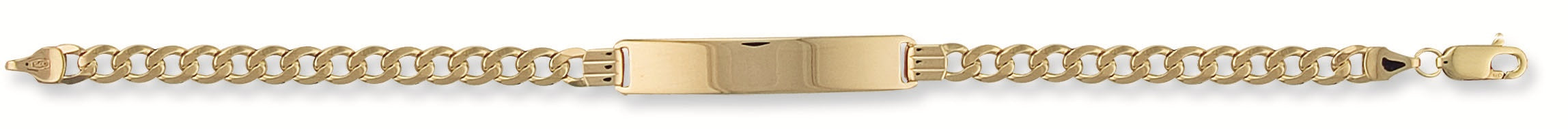 Y/G Curb ID Ladies Bracelet