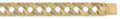 Y/G Plain & Bark Casted 22mm Curb Bracelet