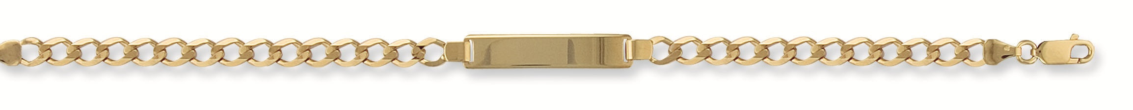 Y/G Baby/Ladies Curb ID Bracelet