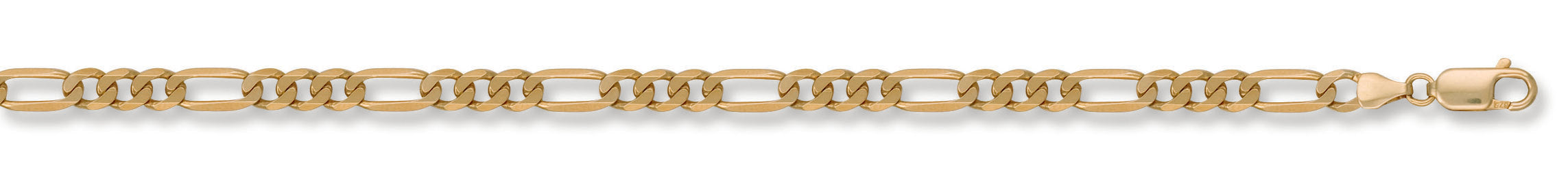 Y/G 5.5mm Figaro Chain
