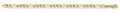Y/G 4.4mm Economy Figaro Chain
