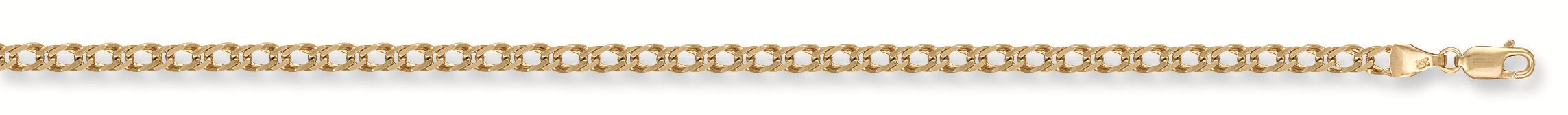 Y/G 3.4mm Open Double Curb Chain