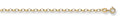 Y/G 2.2mm Open Diamond Cut Oval Belcher Chain