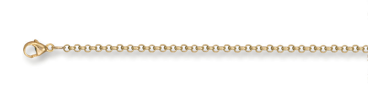Y/G 2.5mm Round Belcher Chain