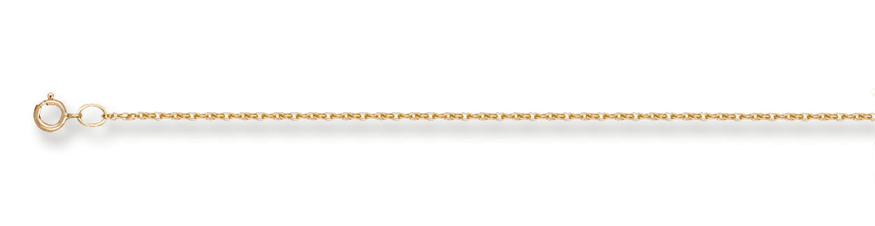Y/G 1.0mm Prince of Wales Chain