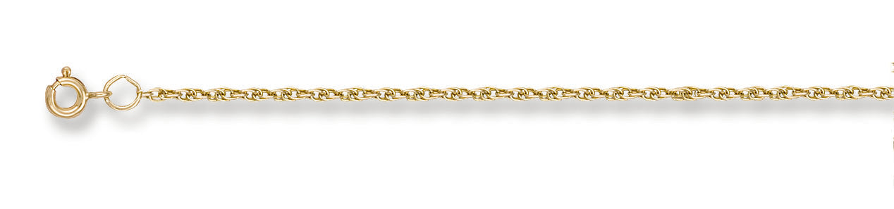 Y/G 1.5mm Prince of Wales Chain