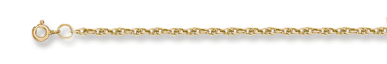 Y/G 2.4mm Prince of Wales Chain