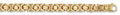 Y/G 11.5mm Byzantine Chain
