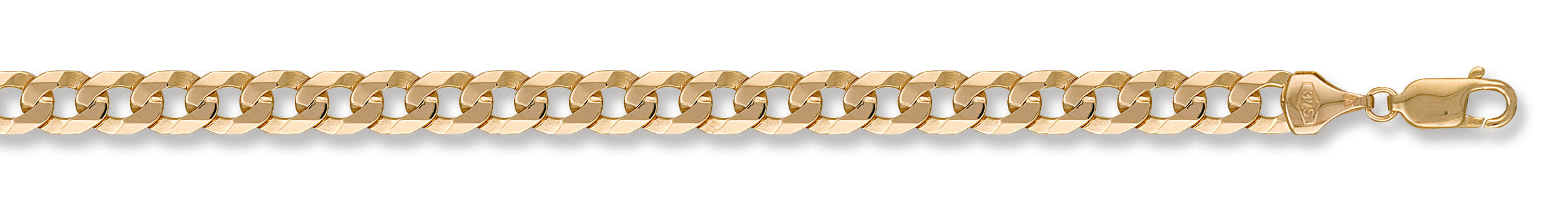 Y/G 7.4mm Flat Curb Chain