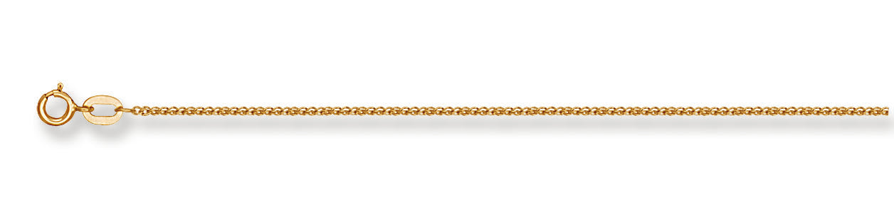 Y/G 1.2mm Singapore Chain