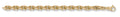 Y/G 5.7mm Hollow Prince of Wales Chain