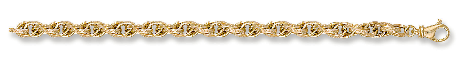 Y/G 5.7mm Hollow Prince of Wales Chain