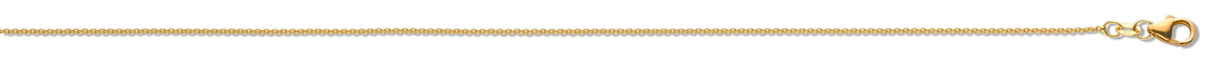 18ct Y/G 1.1mm Rolo Chain