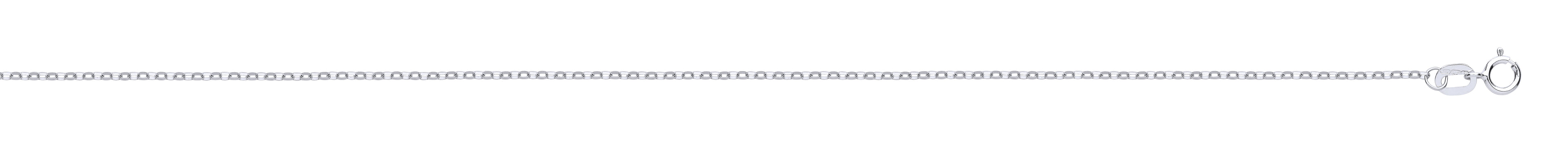 W/G 0.9mm Diamond Cut Trace Chain