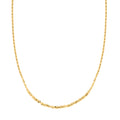 Y/G Graduated Loose Rope 18" Necklace