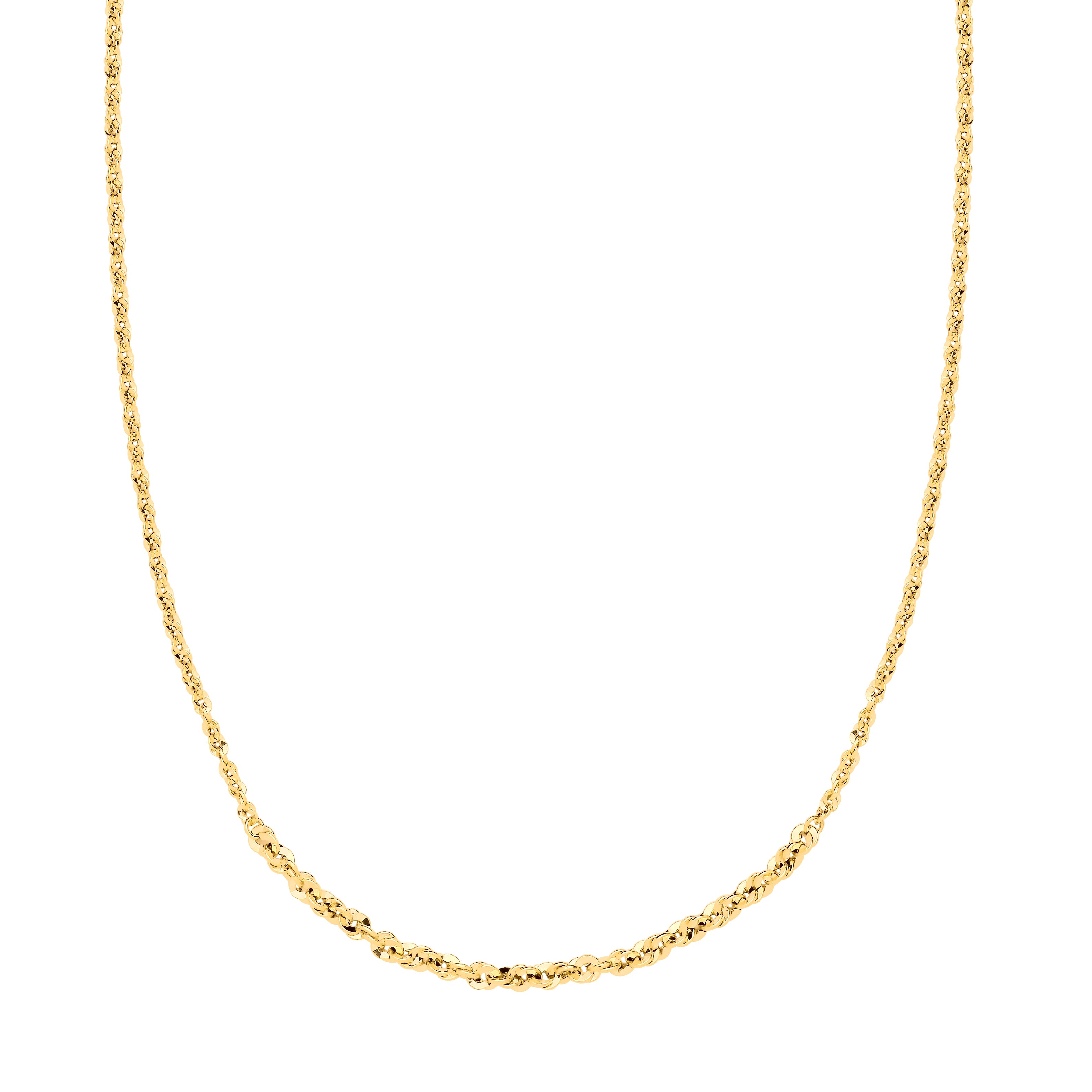 Y/G Graduated Loose Rope 18" Necklace