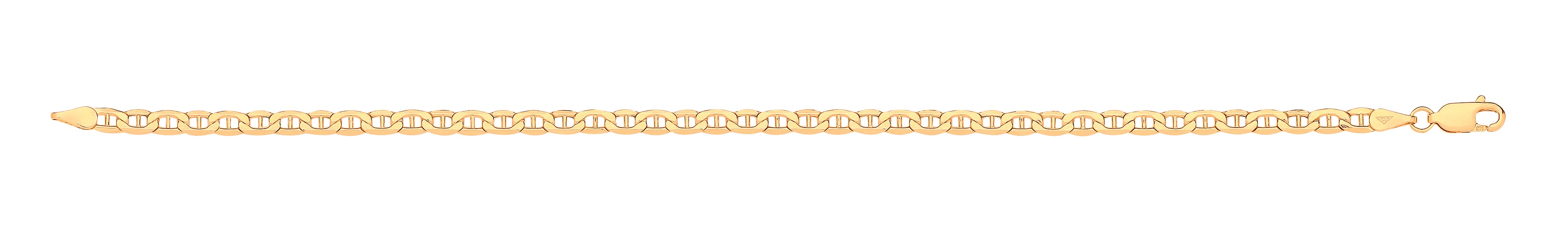14ct Y/G Flat Anchor 3.5mm Chain