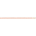 R/G 3.0mm Diamond Cut Rope Chain