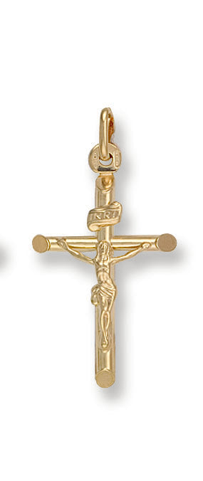 Y/G Round Tube Crucifix