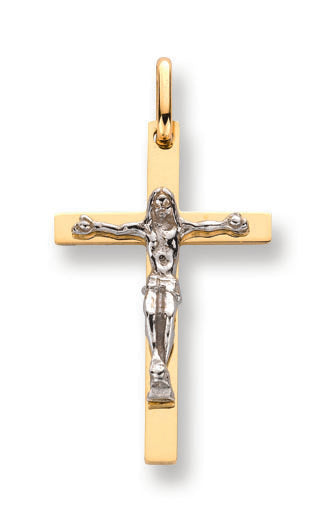 Y & W/G Crucifix
