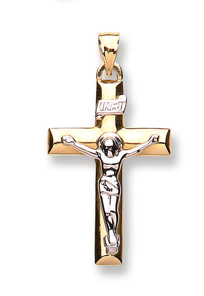 W & Y/G Crucifix