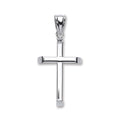 W/G Plain Hollow Cross