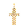 Y/G Fancy Link Large Cross