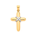 Y&W/G Small Kiss Cross