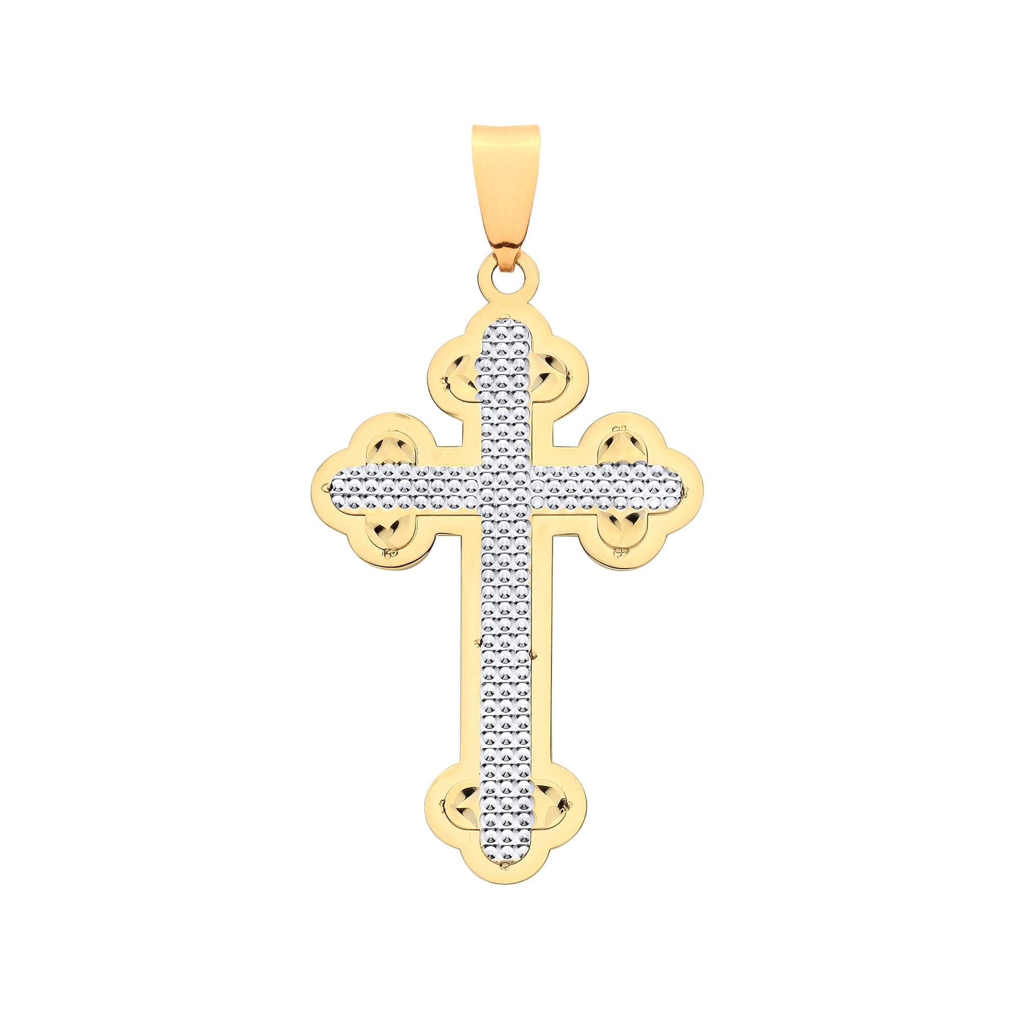 YW/G Vintage Orthodox D/C Cross